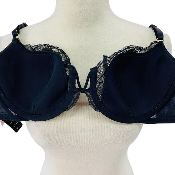 Victoria's Secret Very Sexy Black Lace PushUp without Padding 36D - Picture 5 of 10